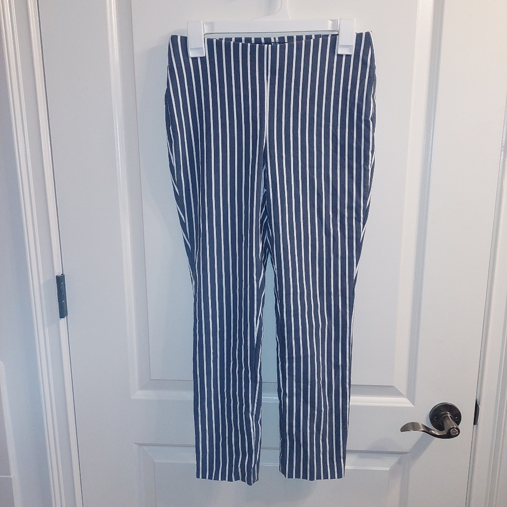 Striped slacks